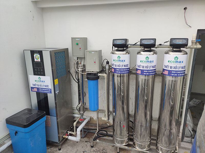 Combo lọc tổng sinh hoạt và máy bơm nhiệt heatpump tại Vinhomes Marina - Hải Phòng 3 Combo lọc tổng sinh hoạt và máy bơm nhiệt heatpump