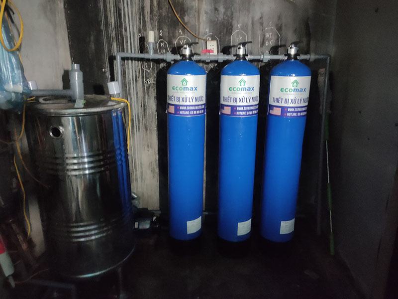 Lọc nước giếng khoan Mê Linh