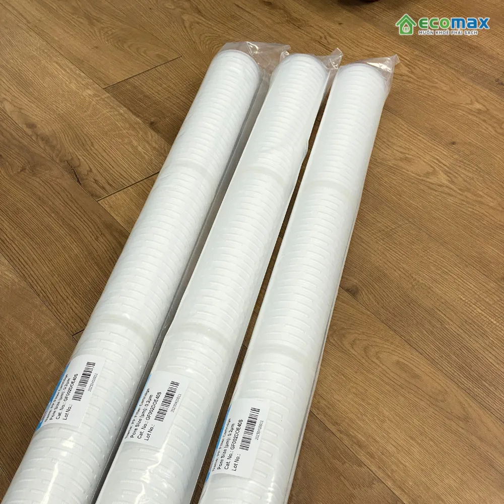 Lõi lọc xác khuẩn 40 inch 0,2mc dùng trong y tế, lọc nước 7 Chi tiết Lõi lọc xác khuẩn 40 Inch 0,2 Micromet