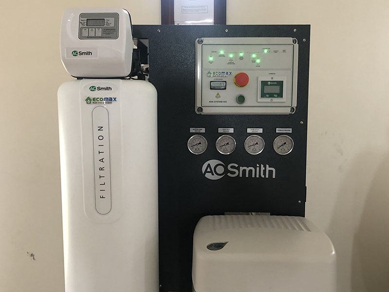 Lắp đặt bộ lọc tổng sinh hoạt cao cấp A.O Smith AOS System 103 USA tại Hải Phòng 1 Lọc tổng cao cấp A.O Smith tại Hải Phòng