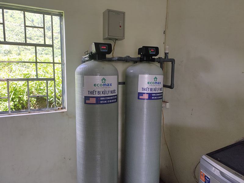 Bộ lọc nước giếng khoan ECO-G02 công suất 2000-2500l tại Hoà Bình 2 Lọc nước giếng khoan Lương Sơn, Hoà Bình