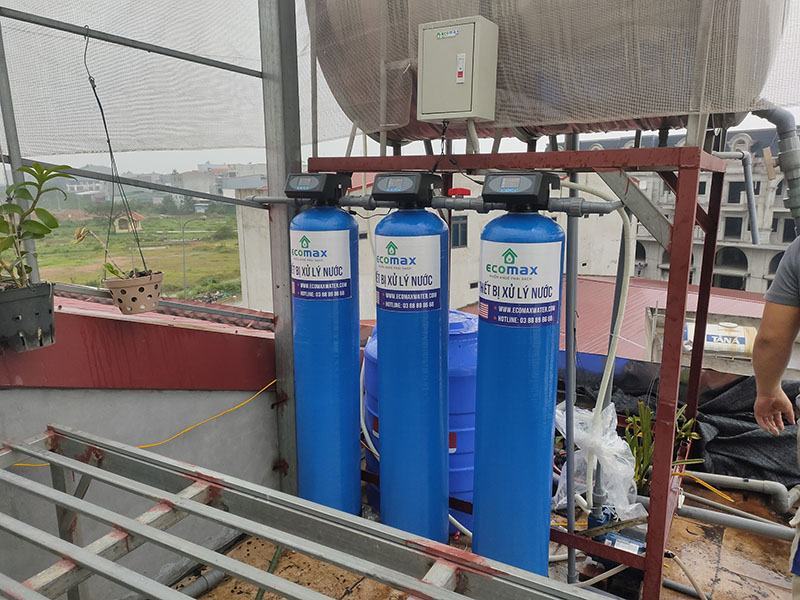 Bộ lọc nước giếng khoan ECO-G03A tại thị trấn Thổ Tang, Vĩnh Tường, Vĩnh Phúc 2 Lọc nước giếng khoan tại Vĩnh Phúc