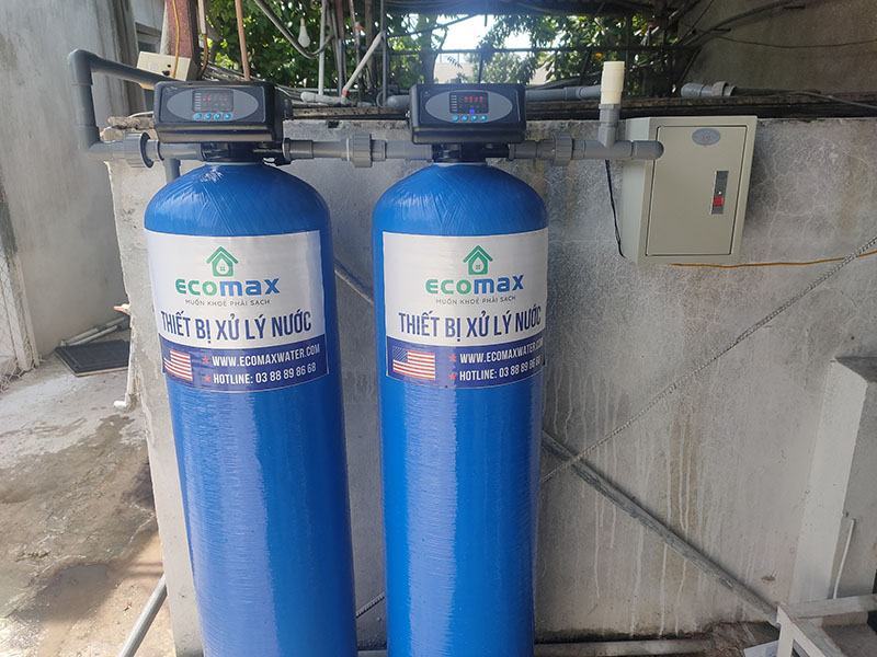 Lọc nước giếng khoan trại gà