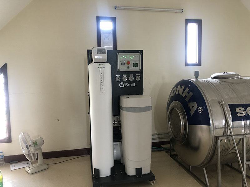 Lắp đặt bộ lọc tổng sinh hoạt cao cấp A.O Smith AOS System 103 USA tại Hải Phòng 2 lọc tổng sinh hoạt cao cấp USA