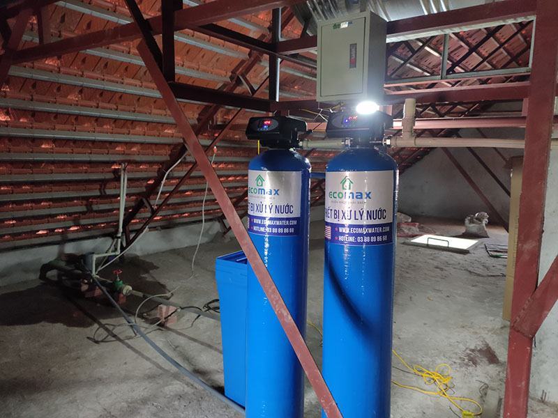 Lọc nước giếng khoan tại Mê Linh