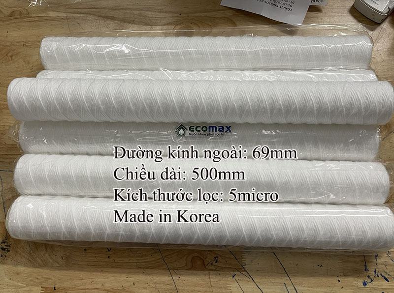 loi loc soi cuon 20inch 5micro han quoc