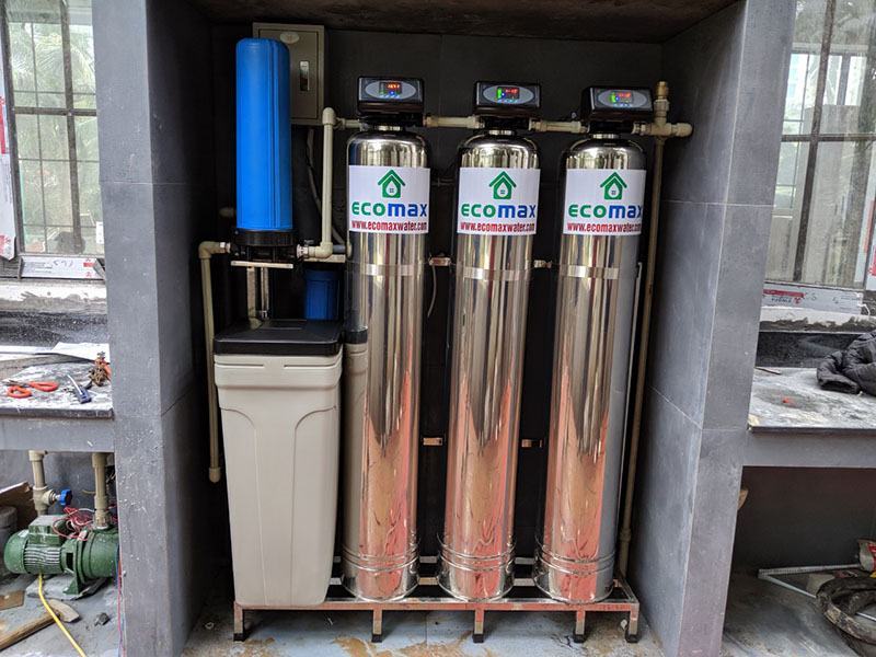 Hệ thống lọc nước tổng sinh hoạt cao cấp cho căn hộ 5 cấp lọc 14 Lọc tổng biệt thự cao cấp Ecomax