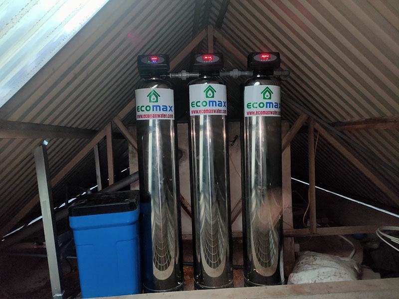 Thi công 2 bộ lọc nước sinh hoạt cao cấp ECO-03S tại Tiên Du, Bắc Ninh 2 Lọc nước máy tại bắc ninh