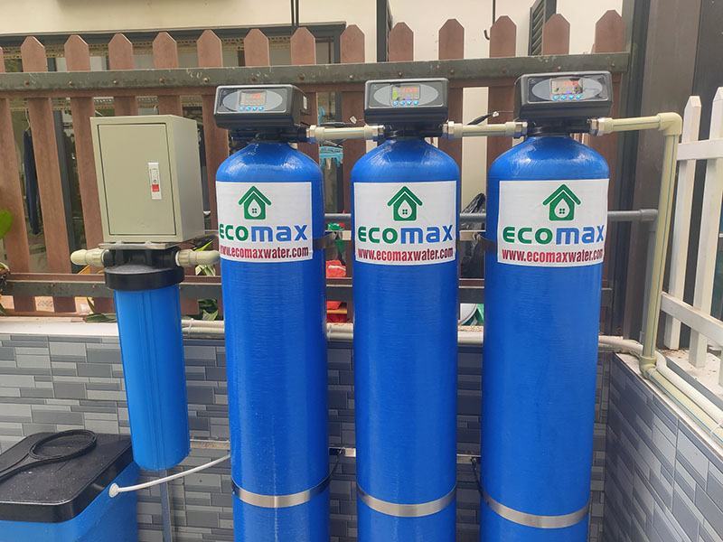 Bộ lọc nước biệt thự ECO-03AS tại Vinhomes Thăng Long 3 Lọc nước biệt thự cao cấp