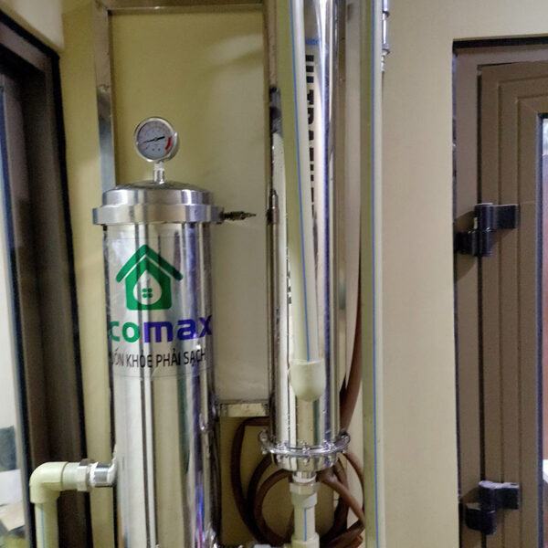 Máy lọc nước tổng chung cư ECO-02F công suất lọc 2500-3000 lít/h 4 may loc nuoc tong chung cu ecomax
