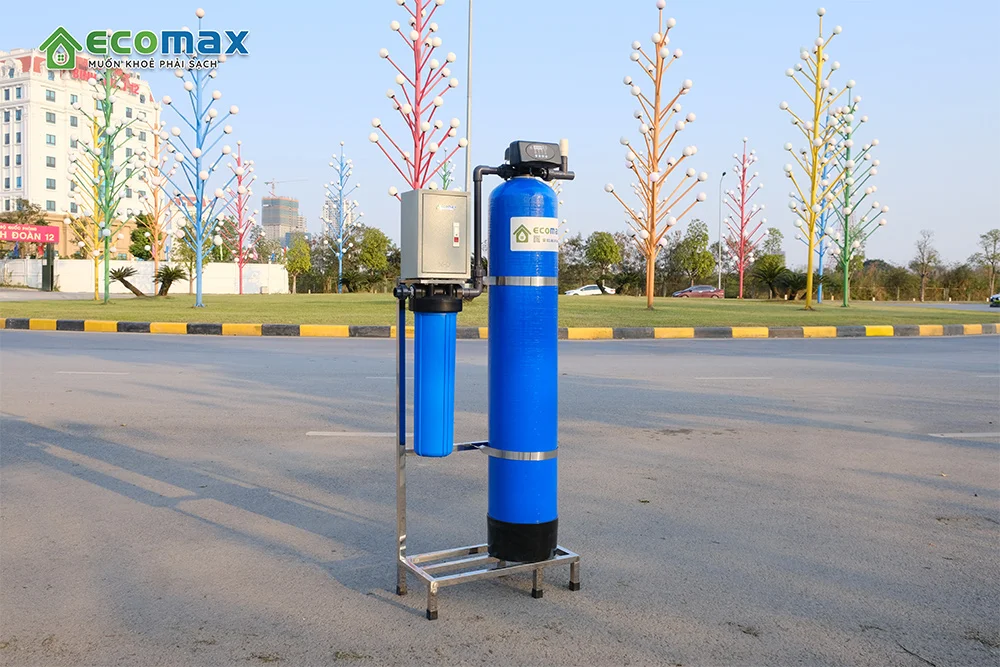 Bộ lọc nước đầu nguồn ECO-G01AC Media chuyên lọc bỏ phèn sắt 5 bo loc nuoc dau nguon media cung co nhieu loi ich