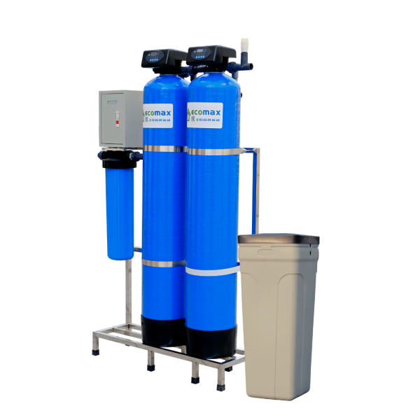 Bộ lọc nước đầu nguồn ECO-02PAC Media Softener 3 cấp lọc 2 bo loc nuoc dau nguon eco 02pac do ecomax thiet ke