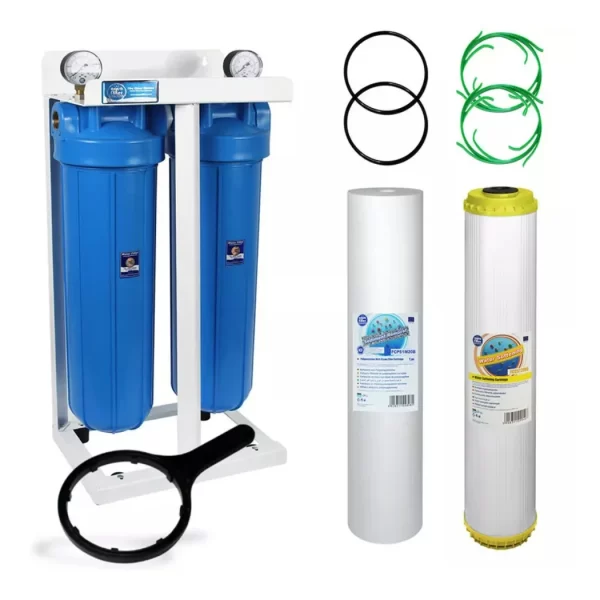 Bộ lọc tổng chung cư 2 cấp Big Blue 20inch nhập khẩu Ba Lan 2 loc tong chung cu 2 cap big blue 20inch 3